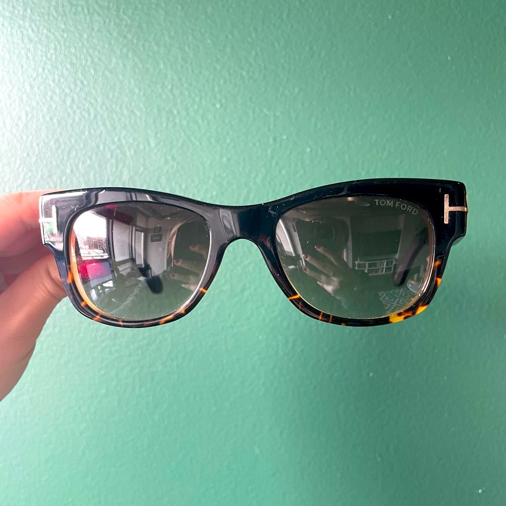 Tom Ford Black and Brown Women's Sunglasses